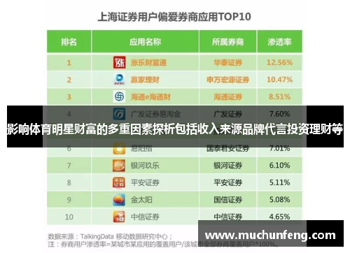 影响体育明星财富的多重因素探析包括收入来源品牌代言投资理财等